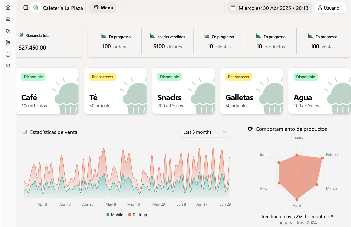 Coffee Shop POS System